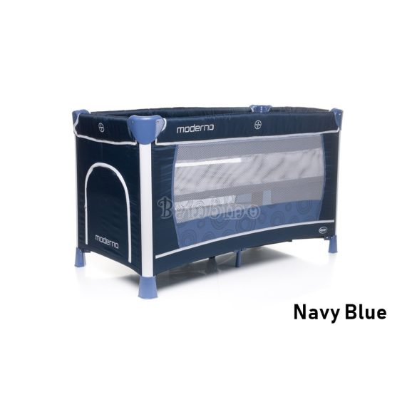 4 Baby Moderno kétszintes utazóágy - Navy Blue