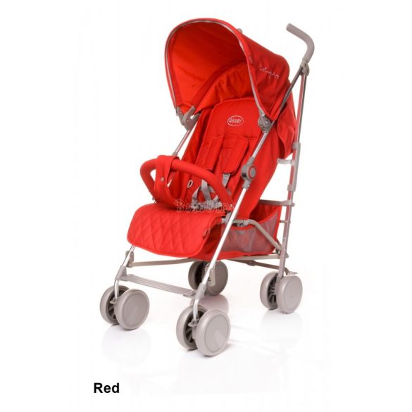 4 Baby Lecaprice fektethető sportbabakocsi piros