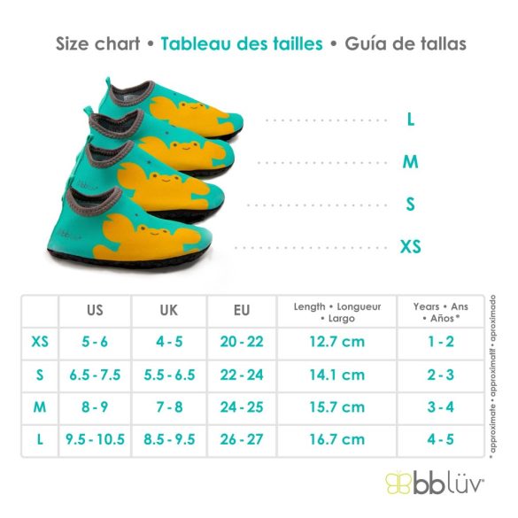 Bblüv Shoes strand gyerekcipő - szürke - 26-27-es (L-es méret)