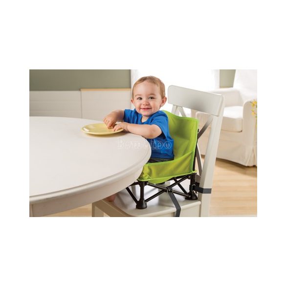Pop N Sit hordozható székmagasító etetőszék - zöld