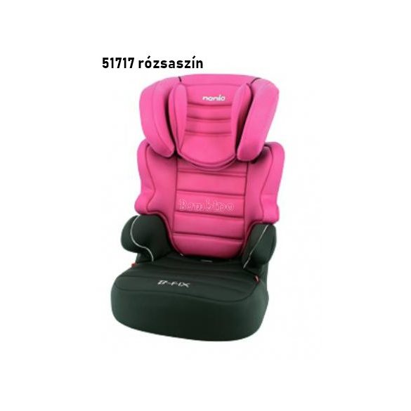 Nania Befix SP Luxe gyerekülés 15-36 kg - pink