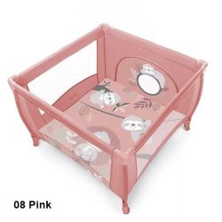 Baby Design Play lajháros utazójáróka - rózsaszín