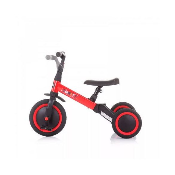 Chipolino Smarty 2in1 tricikli és futóbicikli - piros