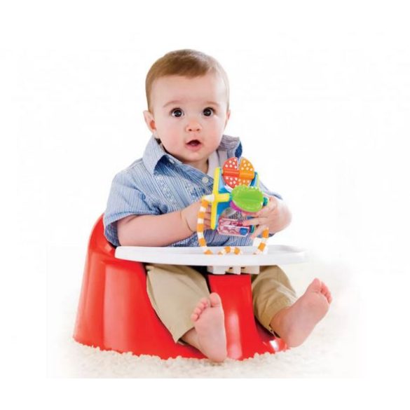 Prince Lionheart bébéPOD® Flex Plus kicsúszásgátlós puha székmagasító - piros