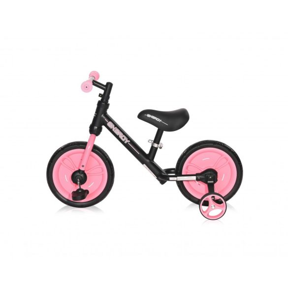 Lorelli Energy 2in1 futóbicikli és pedálos bicikli - rózsaszín