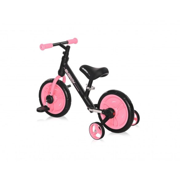 Lorelli Energy 2in1 futóbicikli és pedálos bicikli - rózsaszín