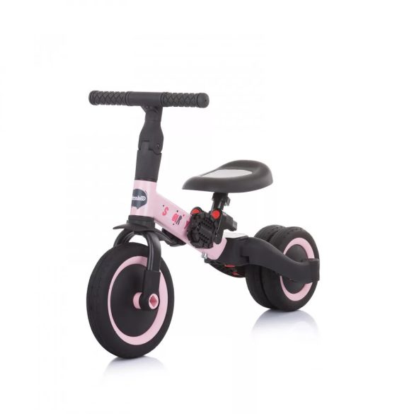Chipolino Smarty 2in1 tricikli és futóbicikli - rózsaszín