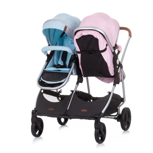 Chipolino Duo Smart iker babakocsi - blue-pink