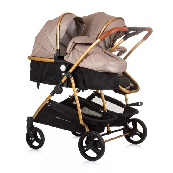 Chipolino Duo Smart iker babakocsi - golden beige