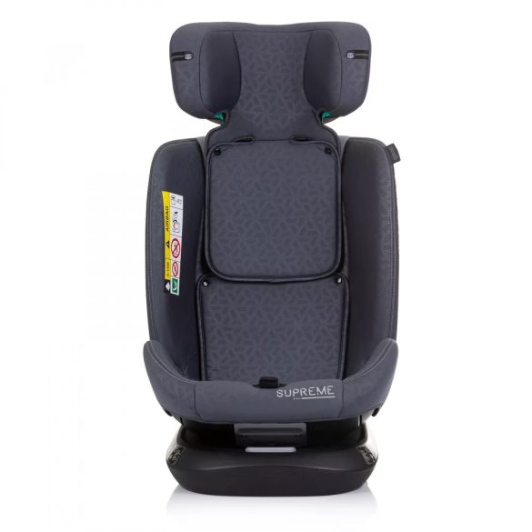 Chipolino Supreme I-Size Isofix autósülés 40-150 cm - granite