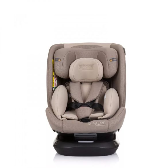 Chipolino Supreme I-Size Isofix autósülés 40-150 cm - macadamia