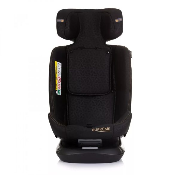 Chipolino Supreme I-Size Isofix autósülés 40-150 cm - obsidian