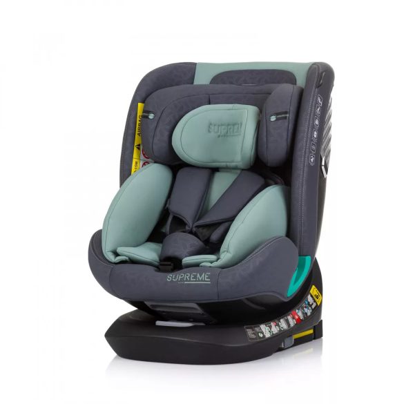 Chipolino Supreme I-Size Isofix autósülés 40-150 cm - pastel green