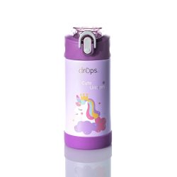   DROPS hőtartó vegyi anyagoktól mentes kulacs és termosz - 450 ml - unicornis