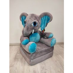Kék elefánt babafotel fotelágy