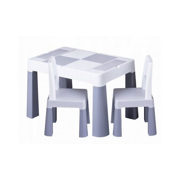 Tega Baby Multifun készségfejlesztő asztal - két székkel - szürke
