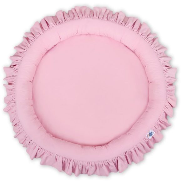 BabyLion Prémium kör alakú babafészek - rózsaszín