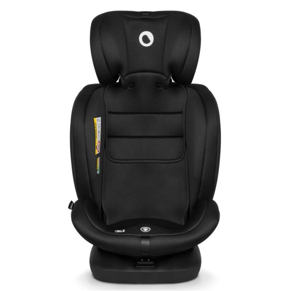 Lionelo Bastiaan I-Size 360°-ban forgatható ISOFIX gyermekülés (40-150 cm) - fekete-szürke