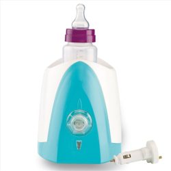   ThermoBaby elektromos cumisüveg és bébiétel melegítő - otthonra és autóba - Turquoise White