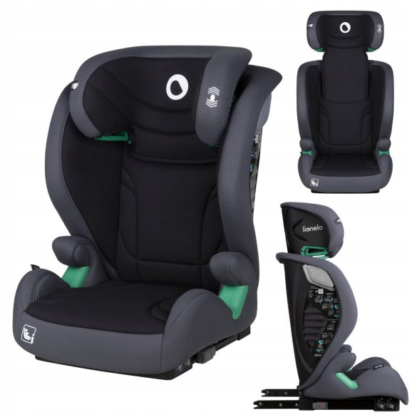  Lionelo Igo I-Size Isofix gyerekülés (100-150 cm) - grey graphite