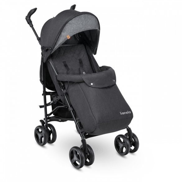  Lionelo Irma sport babakocsi - Black/Dark Grey 