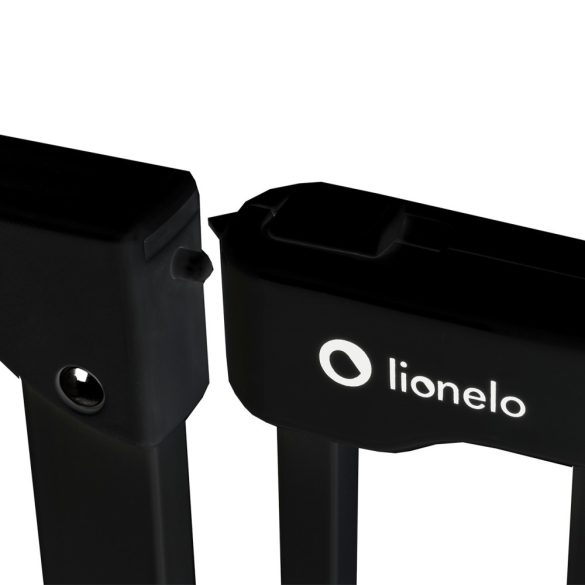 Lionelo Truus Slim ajtórács bővítőkkel - Black Onyx (75-105 cm) 2 db toldóval!