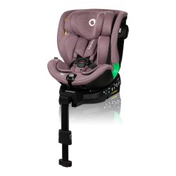   Lionelo Harmony I-Size 360°-ban forgatható ISOFIX gyermekülés - pink mauve