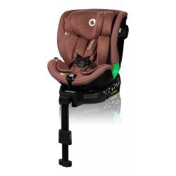   Lionelo Harmony I-Size 360°-ban forgatható ISOFIX gyermekülés - red brick