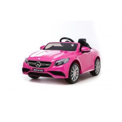   Hoops elektromos autó Mercedes Benz S63 (120 cm) - rózsaszín