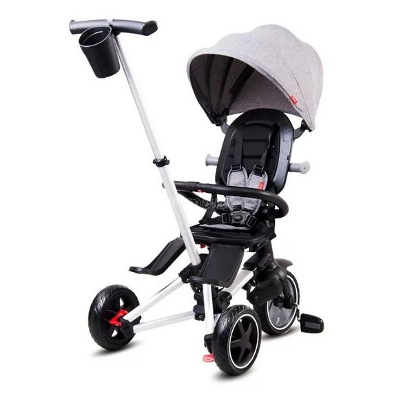 Sun Baby QPlay Nova tricikli - EVA kerekekkel - szürke