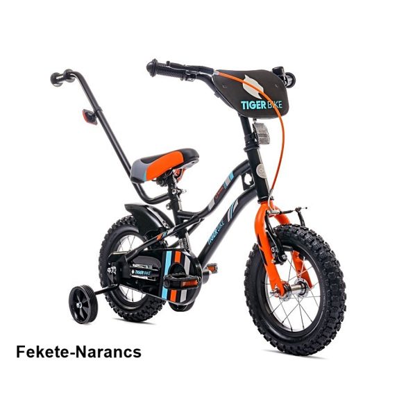  Sun Baby Tiger bicikli 12" - Fekete-Narancs