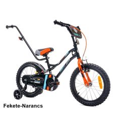  Sun Baby Tiger bicikli 14" - Fekete-Narancs 