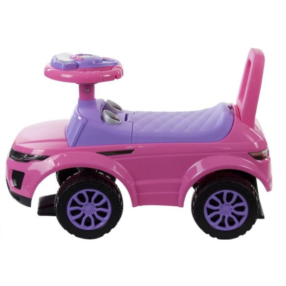 Sun Baby Land Rover zenélő bébitaxi - rózsaszín
