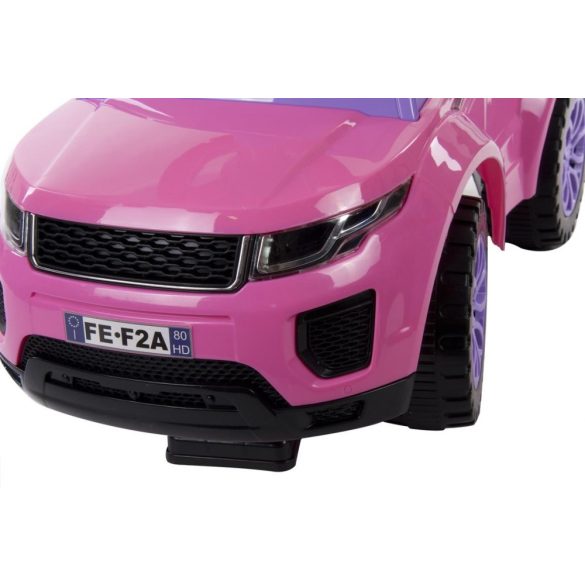 Sun Baby Land Rover zenélő bébitaxi - rózsaszín