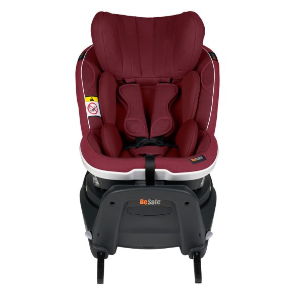 BeSafe gyerekülés iZi Twist I-Size 61-105 cm (6 hó-4 év) - burgundy mélange