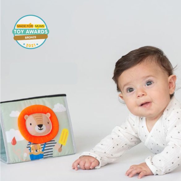 Taf Toys bébikönyv puha Tummy-Time - Szavanna 