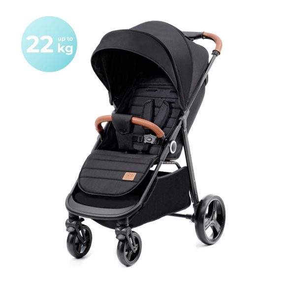 Kinderkraft Grande Plus sportbabakocsi 22 kg-ig - fekete