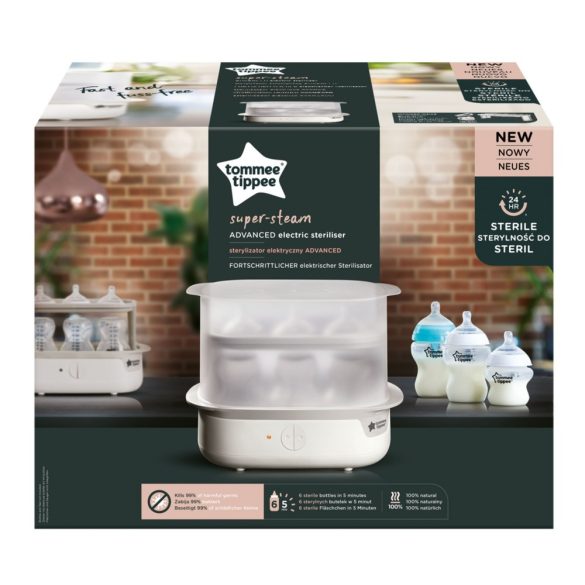 Tommee Tippee Super steam elektromos gőzsterilizátor 