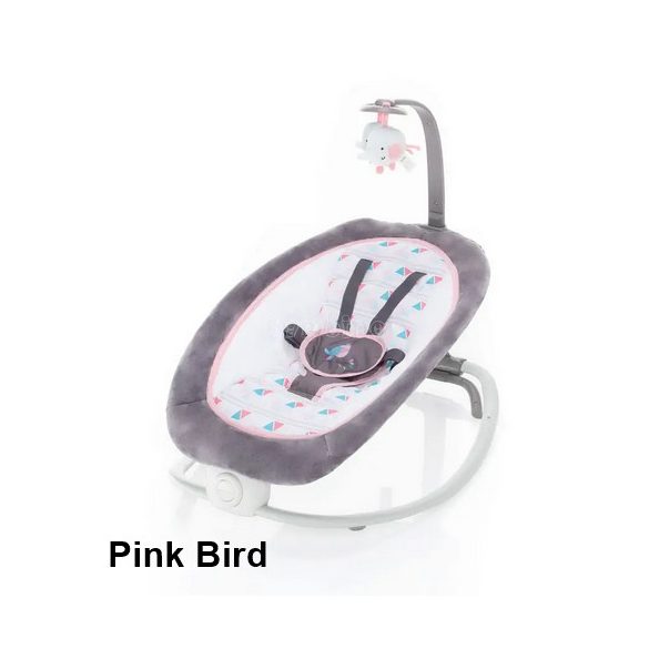 Zopa Fold rezgő zenélő pihenőszék - Pink Bird