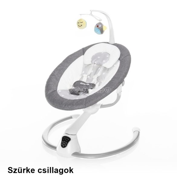 Zopa Lullaby elektromos hinta távirányítóval - szürke csillagok