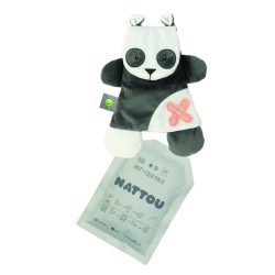   Nattou BuddieZzz plüss szundikendő hideg/meleg terápiás gélpárnával - panda