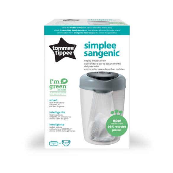 Tommee Tippee Simple Sangenic pelenkacsomagoló vödör 