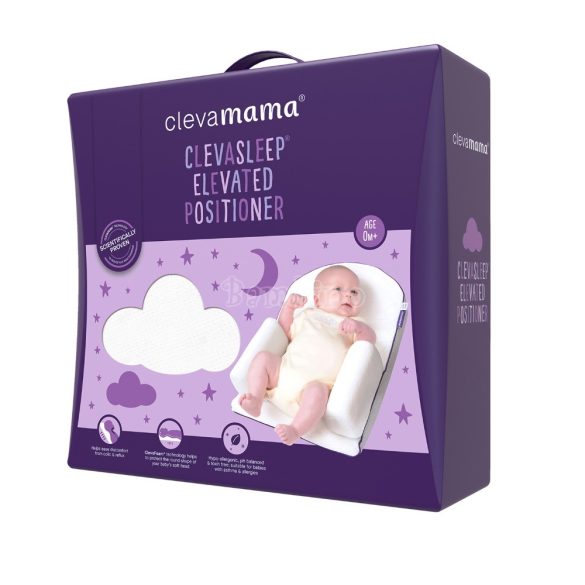 Clevamama baba pozicionáló-reflux ellen is - natúr