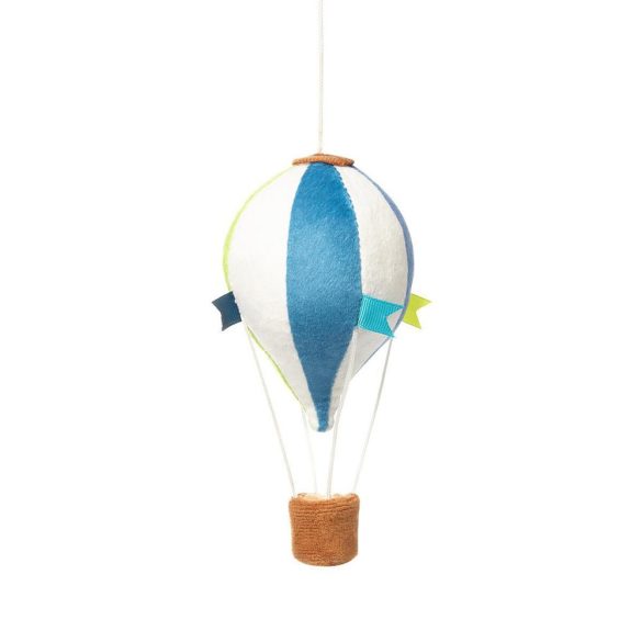 BabyOno elektromos zenélő-forgó - utazóágyra és fa kiságyra - Hőlégballon