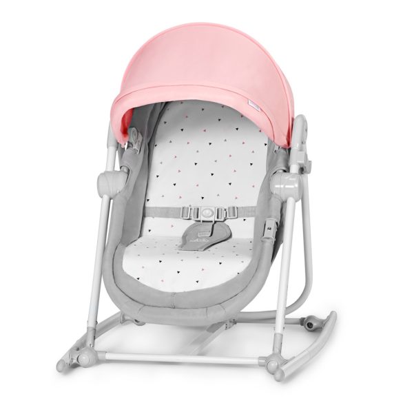 Kinderkraft Unimo Up 5in1 bölcső, babaágy, hinta, pihenőszék, szék - rózsaszín