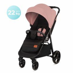   Kinderkraft Grande Plus sportbabakocsi 22 kg-ig - rózsaszín