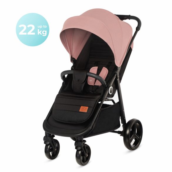 Kinderkraft Grande Plus sportbabakocsi 22 kg-ig - rózsaszín