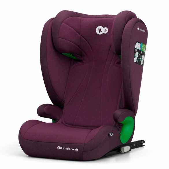 Kinderkraft gyerekülés Junior Fix 2 i-Size Isofix 100-150 cm - cherry