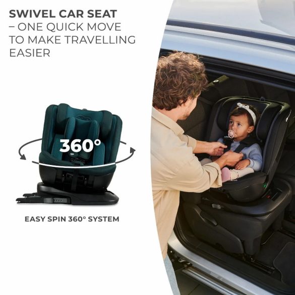 Kinderkraft  Xpedition 2 i-Size gyerekülés 360 fok Isofix (40-150 cm) - kék