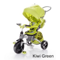 Zopa Citigo tricikli tolókarral - Kiwi zöld